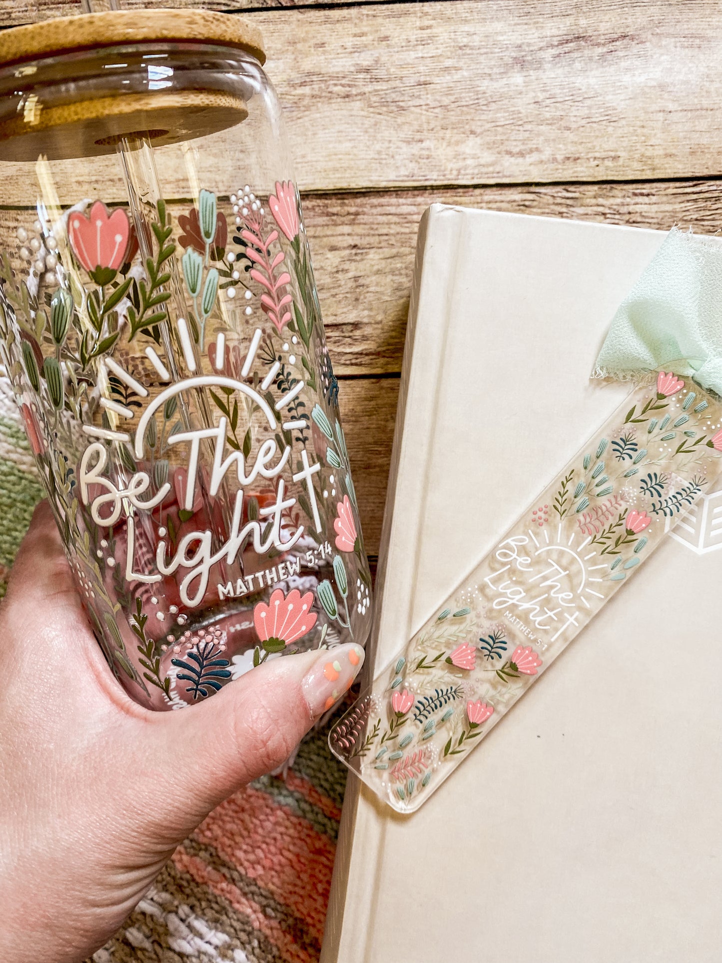 Be The Light Acrylic Bookmark
