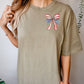 MAGA Coquette Trump Girl Tee